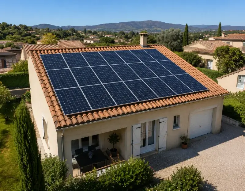 Prime à l'autoconsommation panneaux solaires Andillac — aide financière de l'État